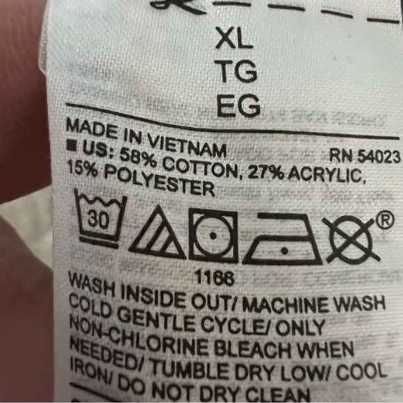 Old Navy NWT v-neck sweater gray lightweight - Picture 7 of 7